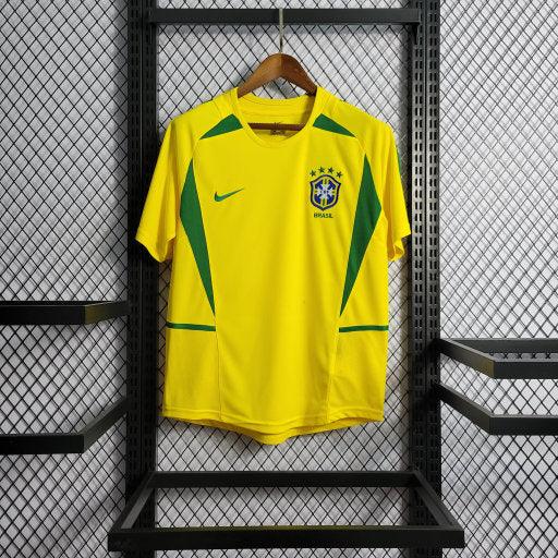 Camisola Futebol Brasil retro 2002