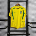 Voetbalshirt Brazilië retro 2002