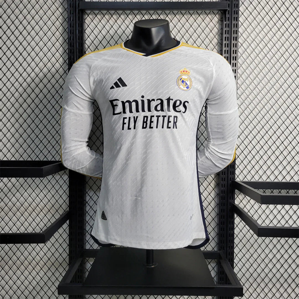 Voetbalshirt 23-24 Real Madrid Lange Mouw