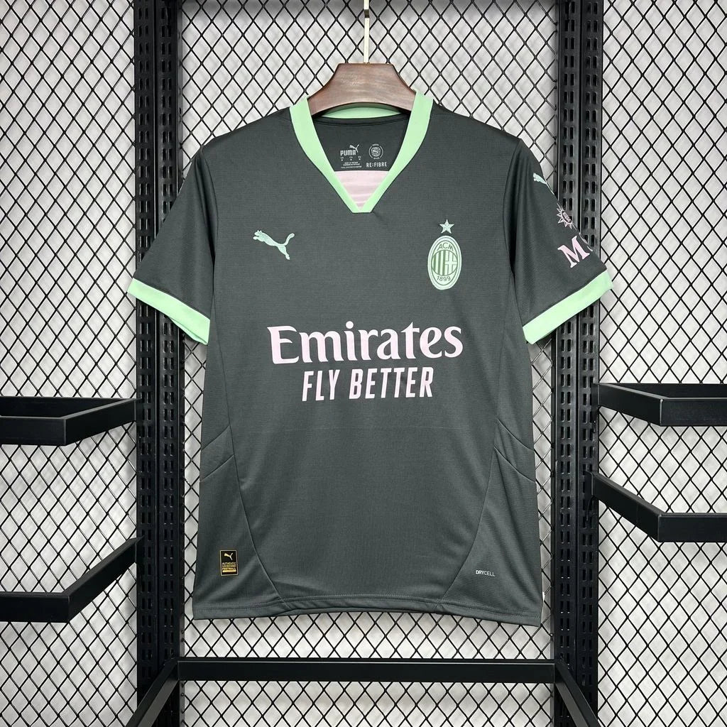 AC Milan camisola futebol fora 2024 2025