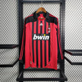 Camisola AC Milan Retro 2007 2008 Manga Comprida
