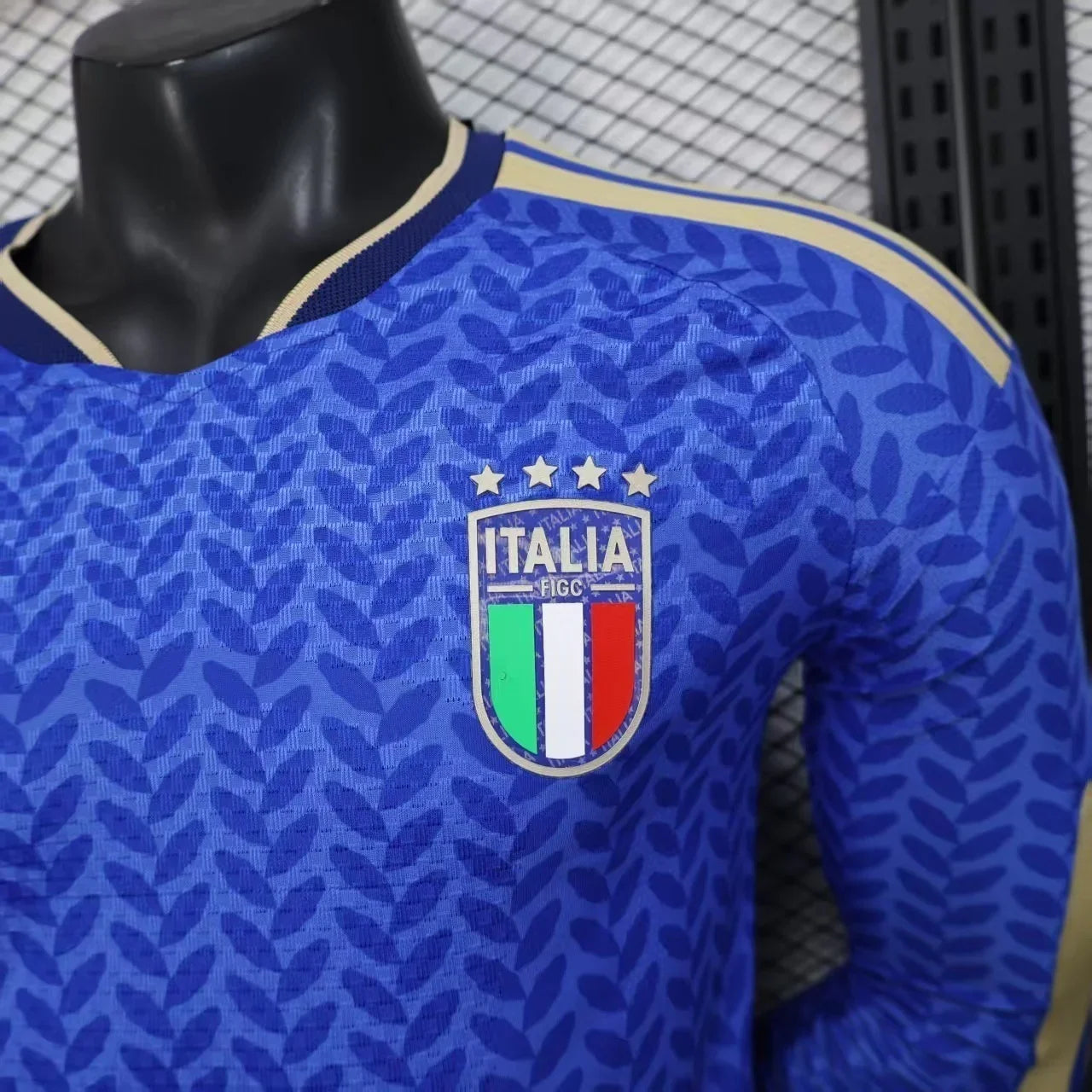 Camisola Itália mangas compridas Copa do Mundo 2026