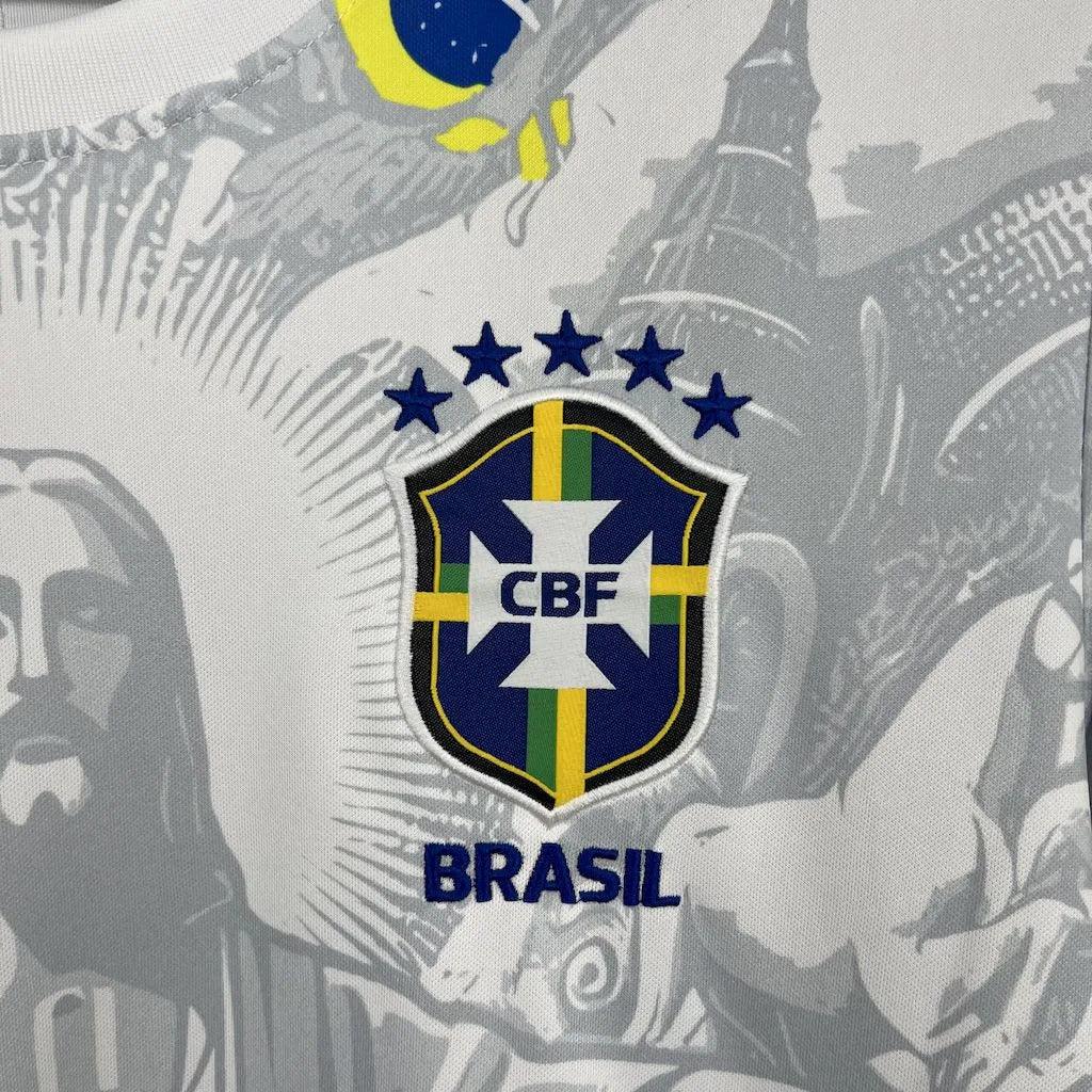 Fotballdrakt Brasil konsept 2025 II