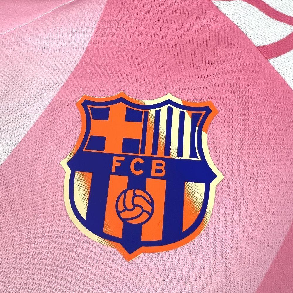 Fotballdrakt FC Barcelona Konsept Rosa & Hvit 2025/26