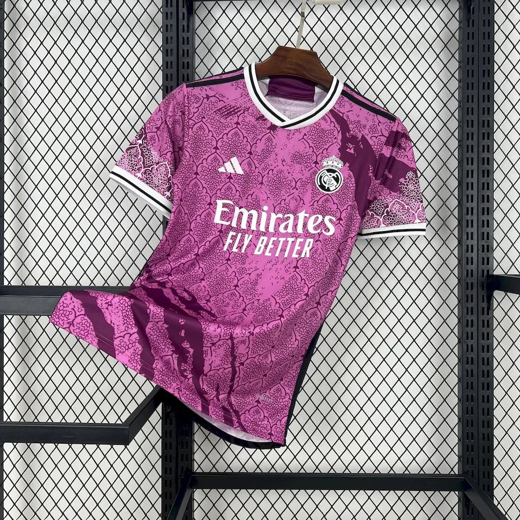 Camisola Real Madrid Conceito Rosa 2024-25