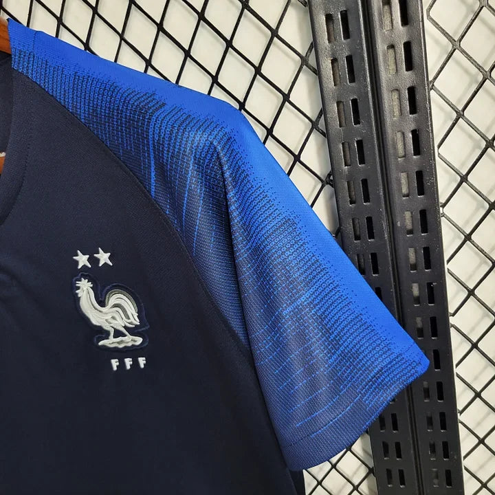 Camisola Seleção de França camisola retro 2018