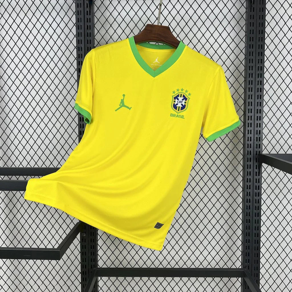 Voetbalshirt Brazilië concept 2025