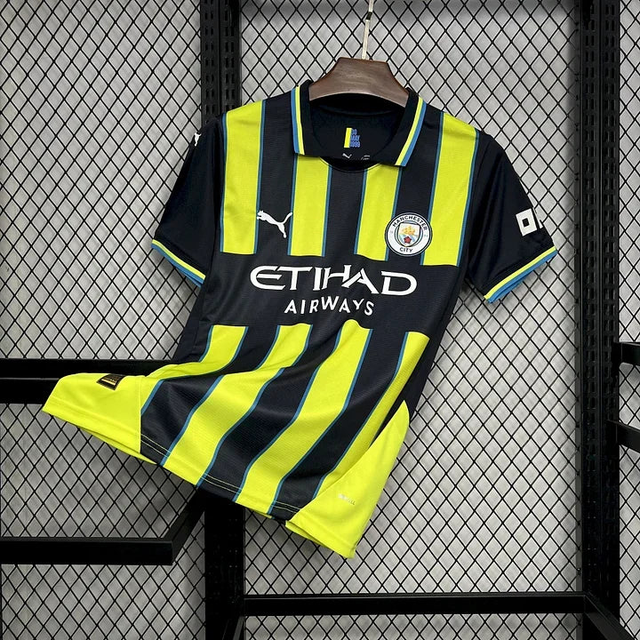 Manchester City camisola futebol 2024 2025 Fora