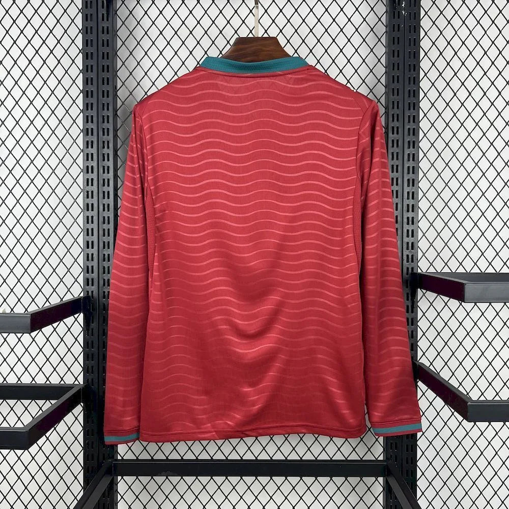 Camisola Portugal mangas compridas Copa do Mundo 2026