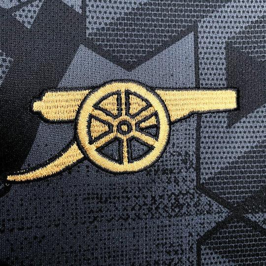 Camisola Arsenal temporada 2022-2023 fora away preto