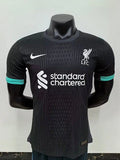 Camisola Liverpool temporada 2023-2024 fora versão player totalement preto