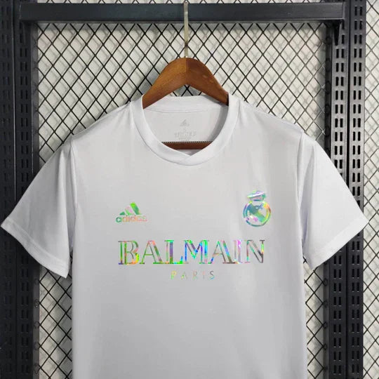 Fotballdrakt Real Madrid Balmain hvit 2023/24