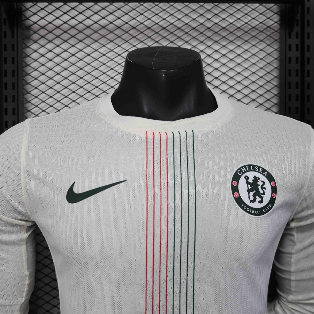 Fotballdrakt Chelsea Borte langærmet 2025/26