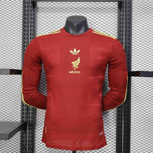 Camisola México conceito mangas compridas 2025