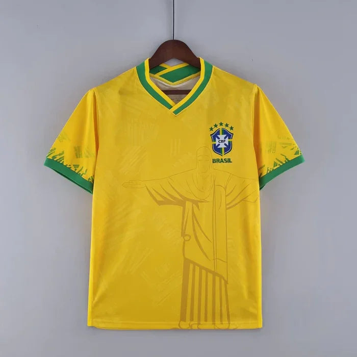 Camisola Brasil temporada 2022 edição especial amarelo