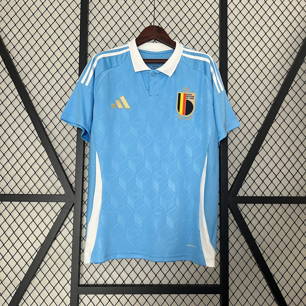 Camisola Bélgica futebol fora 2024 2025 EURO2024