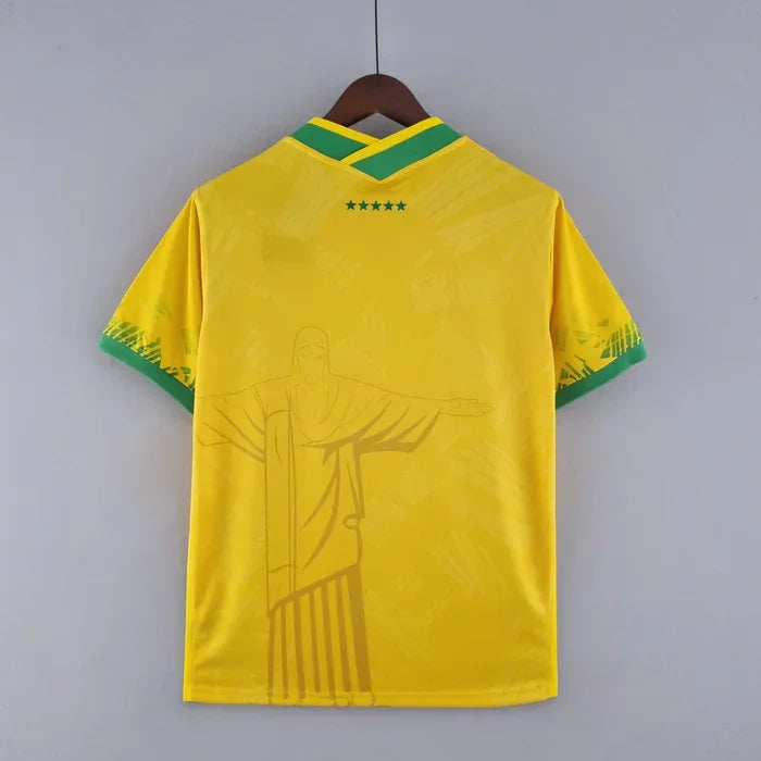 Camisola Brasil temporada 2022 edição especial amarelo