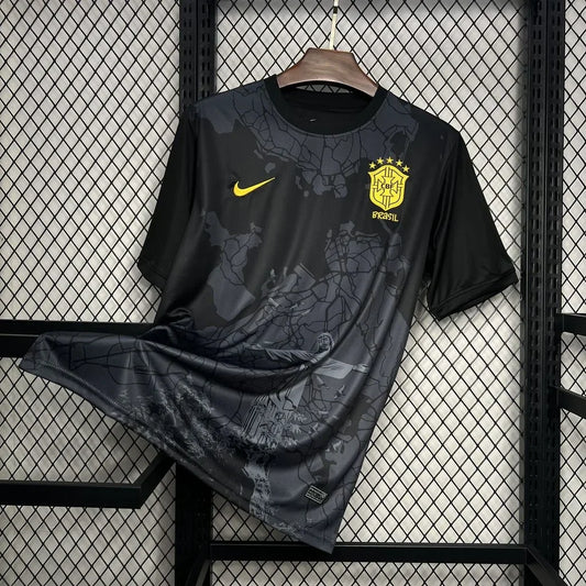 Camisola Brasil  futebol conceito 2024 2025