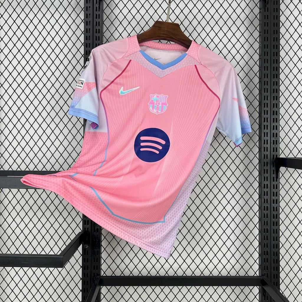 Camisola FC Barcelona Conceito Rosa 2025-26