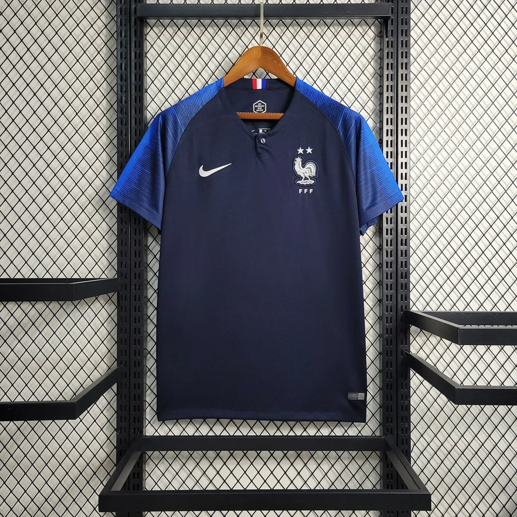 Voetbalshirt Frans Elftal voetbalshirt retro 2018