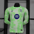 Voetbalshirt 24-25 Barcelona Lange Mouw
