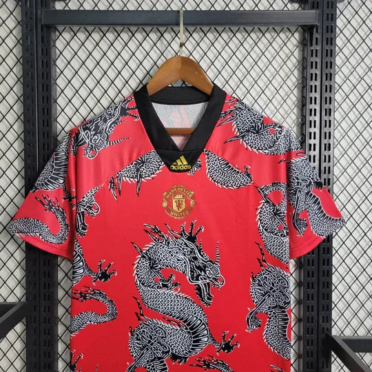 Camisola Futebol Manchester United Retro 2019 2020 Japão Dragão
