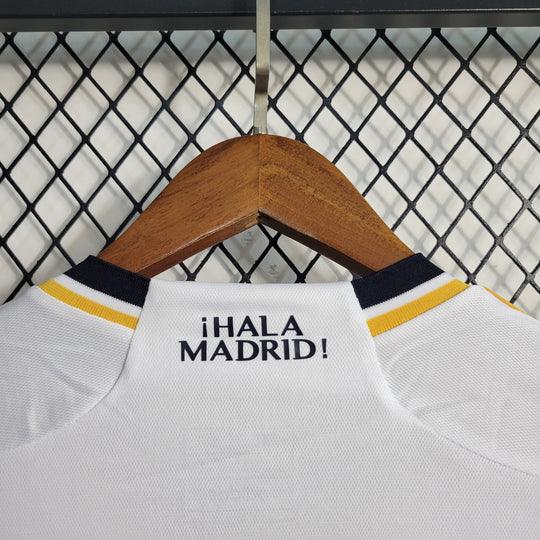Camisola Real Madrid 2023 2024 mangas compridas