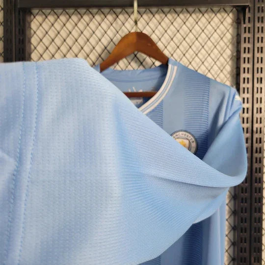 Fotballdrakt Manchester City 2023/24 langærmet