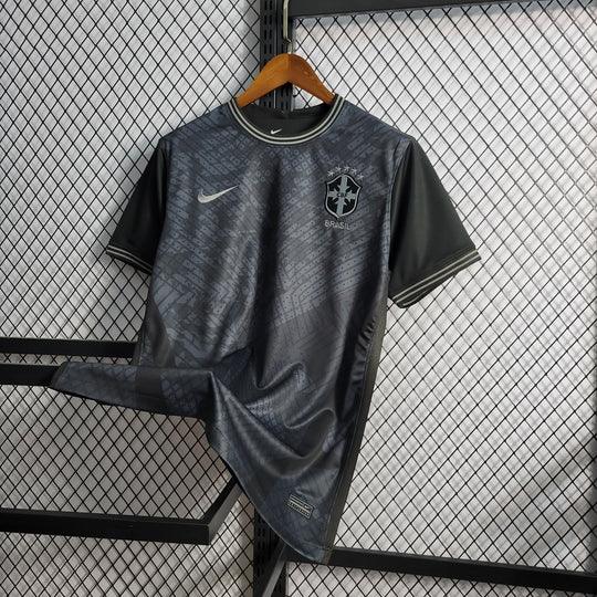Fotballdrakt Brasil sesong 2022 spesialedisjon helsvart
