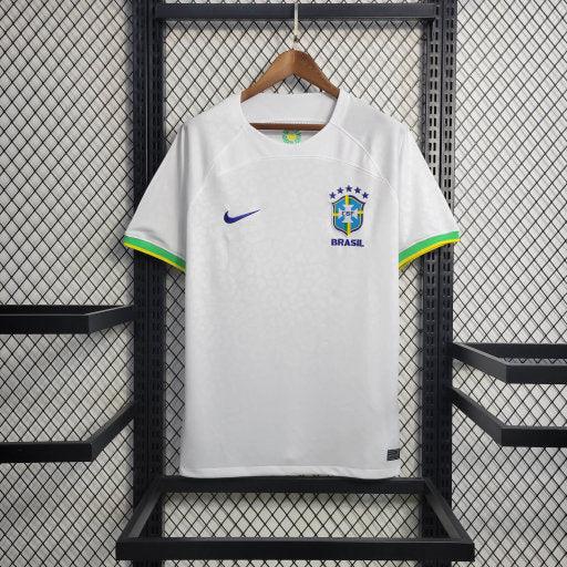 Voetbalshirt 22-23 Brazilië Leopard Wit