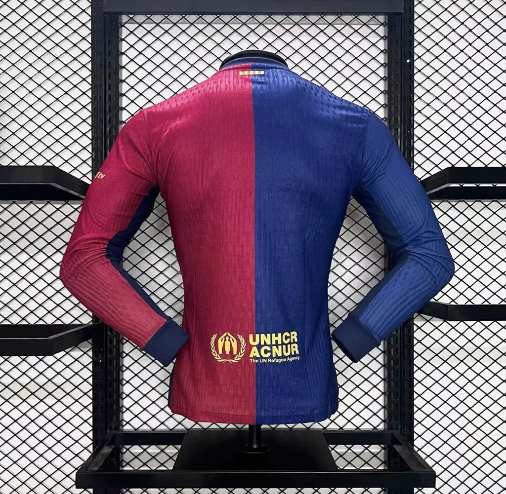 Fotballdrakt FC Barcelona 2024/25 langærmet