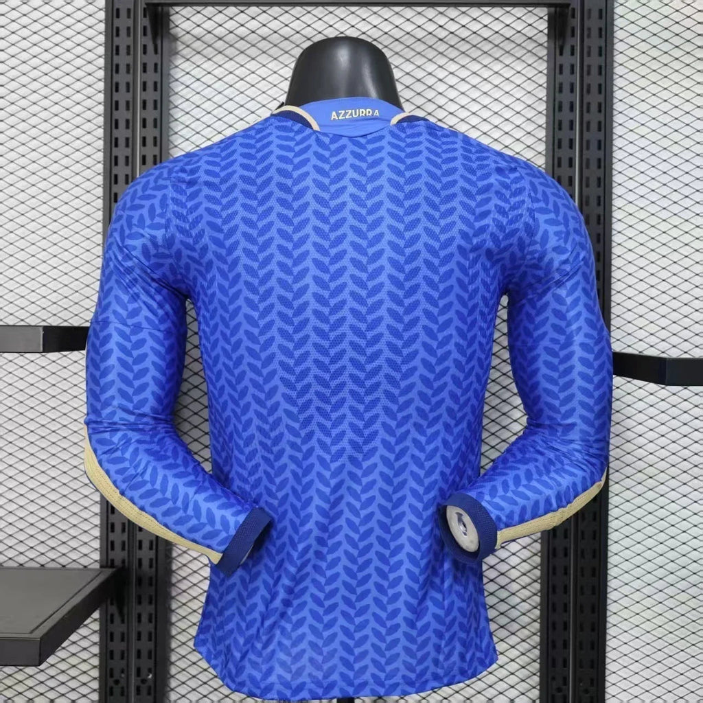 Camisola Itália mangas compridas Copa do Mundo 2026