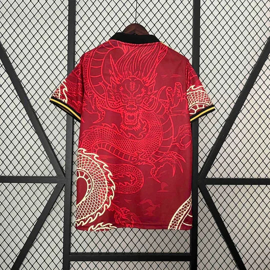 Camisola 2024/25 Real Madrid Conceito Dragão Vermelho