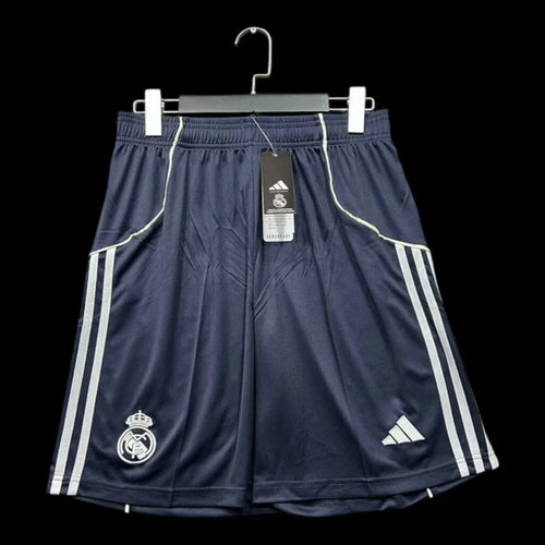 Calções Real Madrid fora 2025-26