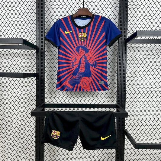 Kit Criança FC Barcelona conceito 2025-26
