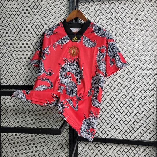 Retro Fotballdrakt Manchester United 2019/20 Japan Drage