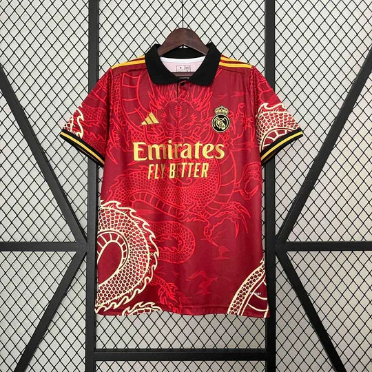 Camisola 2024/25 Real Madrid Conceito Dragão Vermelho