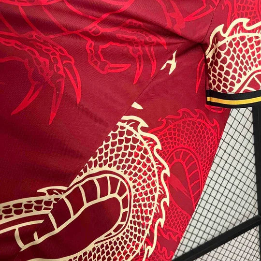 Camisola 2024/25 Real Madrid Conceito Dragão Vermelho