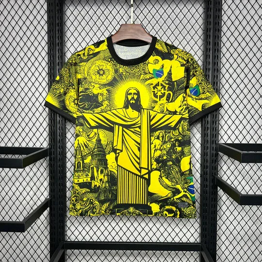 Camisola Brasil Conceito 2024 Amarelo