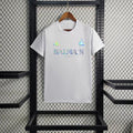 Camisola Real Madrid futebol Balmain branco 2023 2024