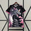 Camisola Japão temporada 2023-2024 edição especial dragão preto et rosa
