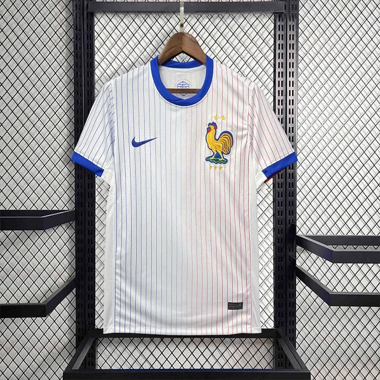 Camisola Seleção de França futebol fora 2024 2025 EURO2024