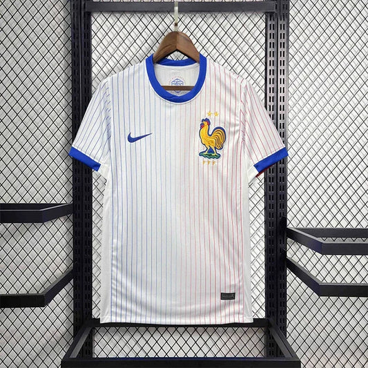 Camisola Seleção de França futebol fora 2024 2025 EURO2024