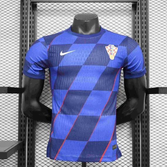 VOETBALSHIRTS KROATIË 2024/25 UIT VERSION NORMALE