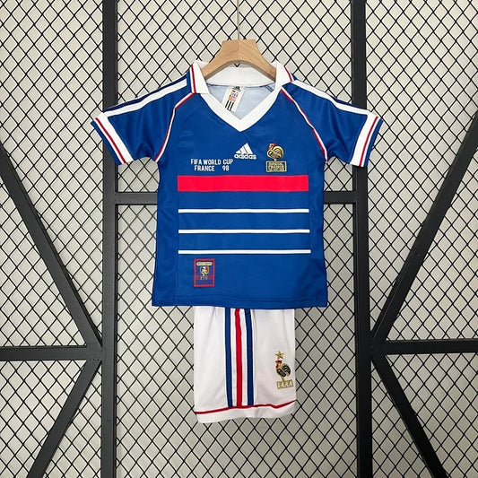 KIT RETRO SELEÇÃO DE FRANÇA 1998