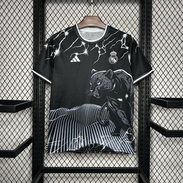 Camisola Real Madrid Preto & Cinzento Panther 2024/25