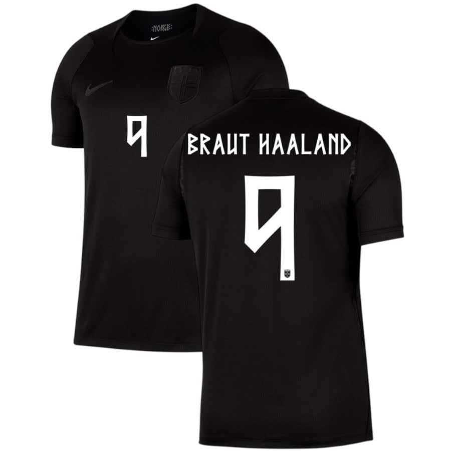 Maillot Norvège Extérieur 2026 Haaland 9 face