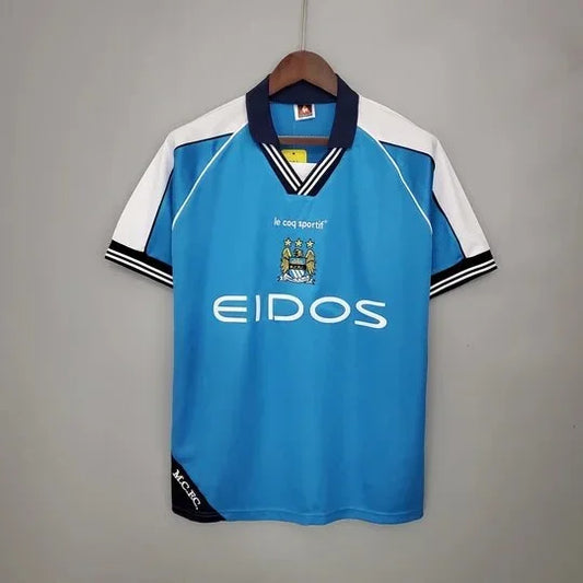 Manchester City Camisola Retro 99/01