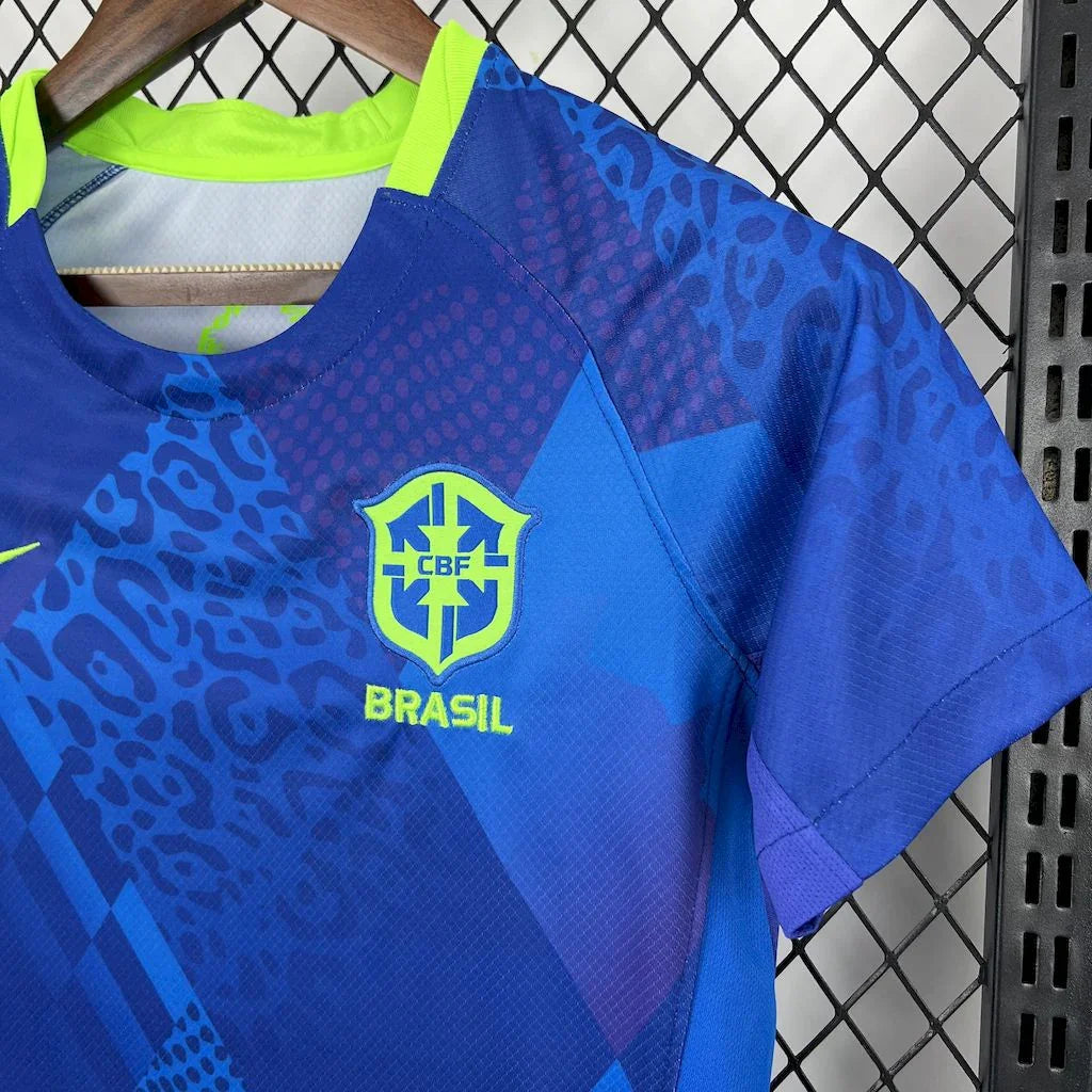 Fotballdrakt Brasil Damer Borte 2025