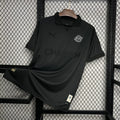 Voetbalshirt Olympique Marseille voetbal 125 ans 2024 2025 OM zwart
